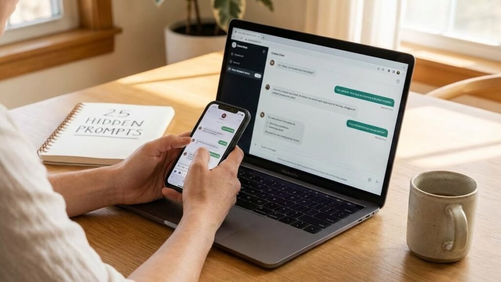 ChatGPT prompts that help users write better and use AI like a professional