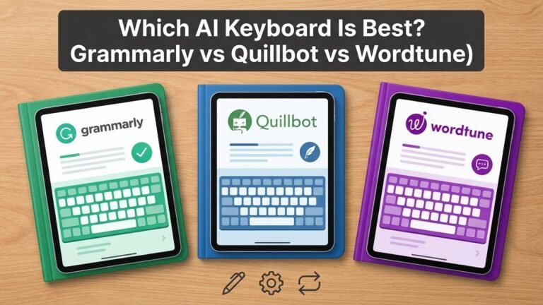 Grammarly vs Quillbot comparison for AI writing and editing tools