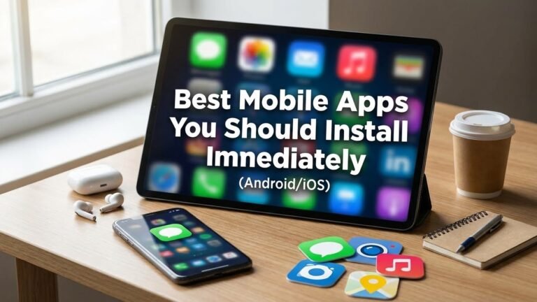 Must-have apps 2025 for Android and iOS that improve productivity