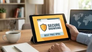 Free VPN list showing secure options for private browsing in 2025