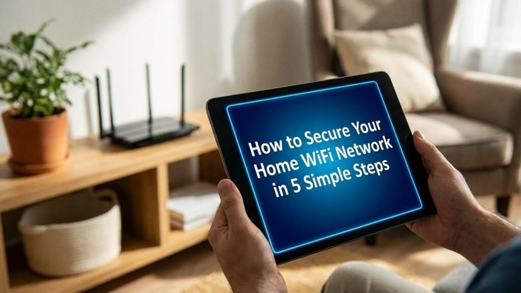 Secure WiFi network using simple steps to prevent hacking