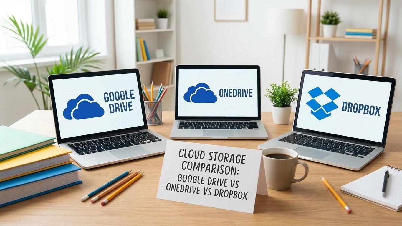 Cloud Storage Comparison: Google Drive vs OneDrive vs Dropbox - TECH ...